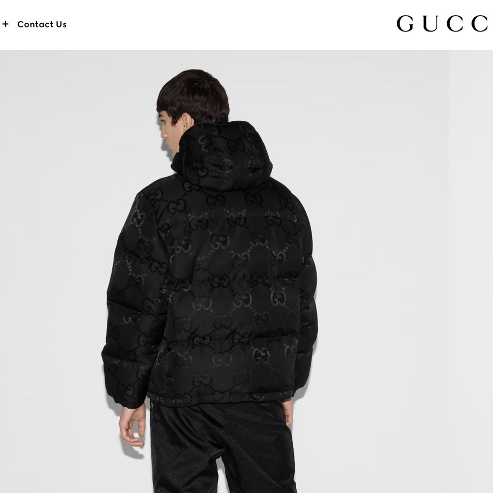 Jumbo GG Canva Jacket